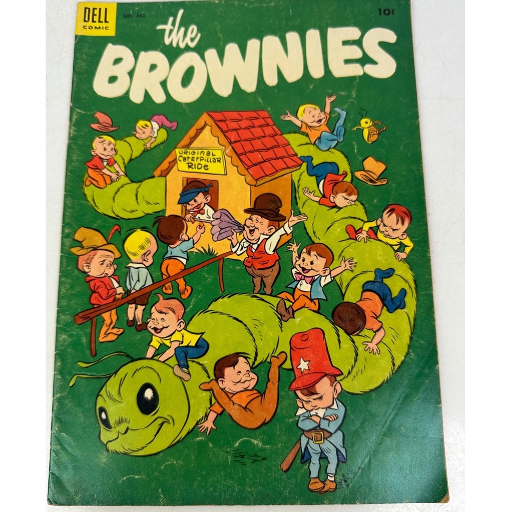 Vintage 1953 Dell Comic The Brownies No 482 Golden Age Humor Collectible